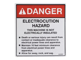 0074210 Decal Dngr Elec/Tipping Haz | Snorkel